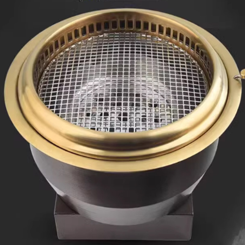 Korean style carbon barbecue grill